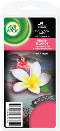 AIR WICK® Wax Melts - Virgin Islands (National Parks) (Discontinued)